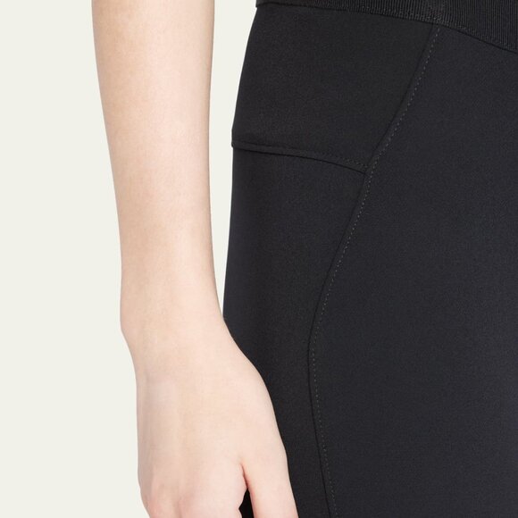 NWT Veronica Beard Black Scuba Leggings sz 24 (Plus) - Picture 1 of 5